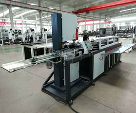 Band saw paper cutting machine